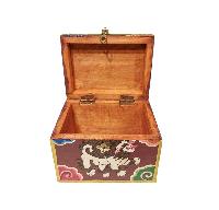 thumb1-Wooden Tibetan Box-35519