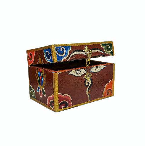 Wooden Tibetan Box-35520