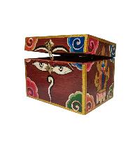 thumb1-Wooden Tibetan Box-35520