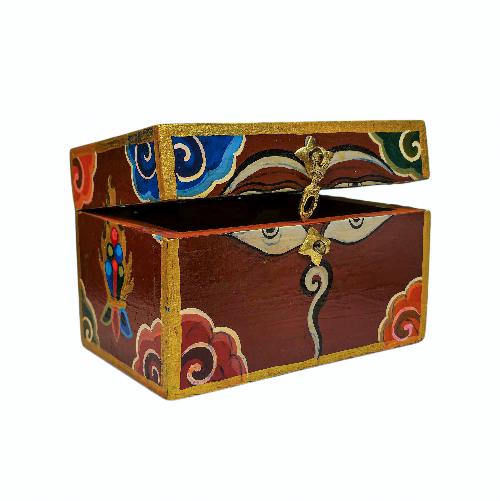 Wooden Tibetan Box-35523