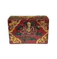 thumb2-Wooden Tibetan Box-35526