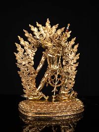 [vajrayogini], Buddhist Handmade Statue, [full Gold Plated], [face Paint], 251
