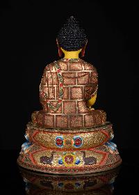 [shakyamuni Buddha], Buddhist Statue, [thangka Color Finishing], [face Painted]