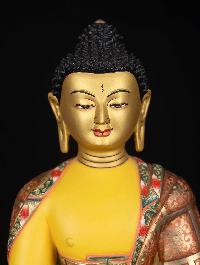 [shakyamuni Buddha], Buddhist Statue, [thangka Color Finishing], [face Painted]