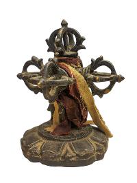 [double Dorje], Vishow Vajra, [antique Finishing]