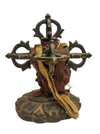 [double Dorje], Vishow Vajra, [antique Finishing]