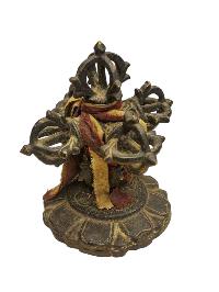 [double Dorje], Vishow Vajra, [antique Finishing]