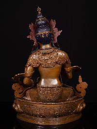 [vajrasattva], Buddhist Handmade Statue, [chocolate Oxidized]