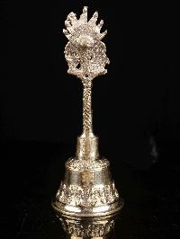 [bell], [nepali], Ritual Item, With [vishnu] On Top Handle