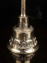 [bell], [nepali], Ritual Item, With [vishnu] On Top Handle