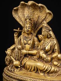 [vishnu And Lakshmi], [nepali] Statue