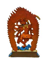 [kurukulla], Buddhist Miniature Statue, [thangka Color Finishing], [face Painted]