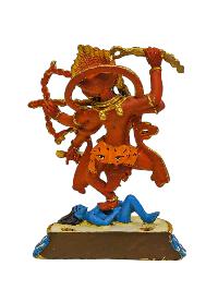 [kurukulla], Buddhist Miniature Statue, [thangka Color Finishing], [face Painted]