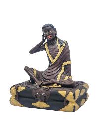 [milarepa], Buddhist Miniature Statue, [chocolate Oxidized]