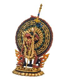 [vajrayogini], Buddhist Miniature Statue, [thangka Color Finishing]