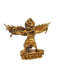 [garuda], Buddhist Miniature Statue, [full Gold Plated]