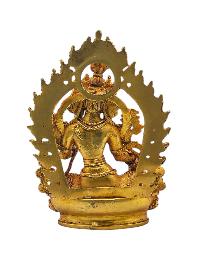 [green Tara], Buddhist Miniature Statue, [full Gold Plated]