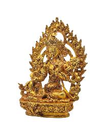 [green Tara], Buddhist Miniature Statue, [full Gold Plated]