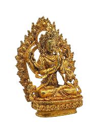 [chenrezig], Buddhist Miniature Statue, [full Gold Plated]