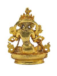 [green Tara], Buddhist Miniature Statue, [full Gold Plated]