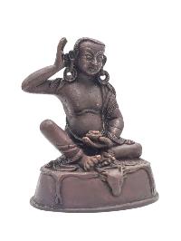 [milarepa], Buddhist Miniature Statue, [chocolate Oxidized]