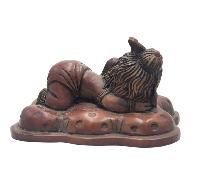 [bal Ganesh], Buddhist Miniature Statue, [chocolate Oxidized]