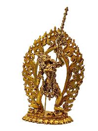 [vajrayogini]. Buddhist Miniature Statue, [full Gold Plated]