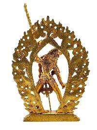 [vajrayogini]. Buddhist Miniature Statue, [full Gold Plated]