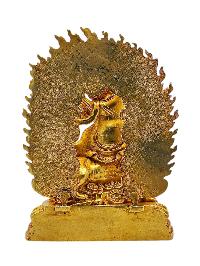 [dorje Drolo]. Buddhist Miniature Statue, [full Gold Plated]