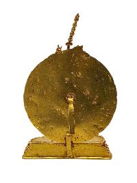 [akash Yogini], Buddhist Miniature Statue, [gold Plated]