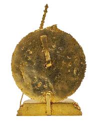 [akash Yogini], Buddhist Miniature Statue, [gold Plated]