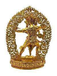 [ekajata], Buddhist Miniature Statue, [gold Plated]