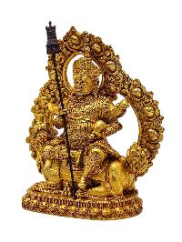 [jambhala: Namtose], Buddhist Miniature Statue, [gold Plated]