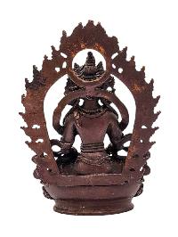 [aparimita], Buddhist Miniature Statue, [chocolate Oxidized]