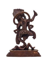 [vajravarahi], Buddhist Miniature Statue, [chocolate Oxidized]