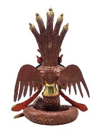 [naga Kanya],buddhsit Handmade Statue, [patly Gold Plated], [face Painted]