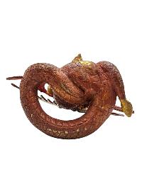 [naga Kanya],buddhsit Handmade Statue, [patly Gold Plated], [face Painted]