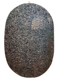 Wooden Thangka Or Wall Hanging Of [medicine Buddha], [natural Colour Finishing], Hand Painted