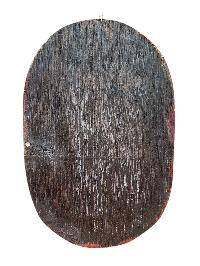 Wooden Thangka Or Wall Hanging Of [citipati], [natural Colour Finishing], Hand Painted