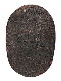 Wooden Thangka Or Wall Hanging Of [manjushree], [natural Colour Finishing], Hand Painted