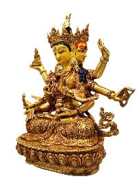 [namgyalma], Buddhist Handmade Statue, [full Gold Plated], [face Painted]