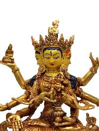 [namgyalma], Buddhist Handmade Statue, [full Gold Plated], [face Painted]