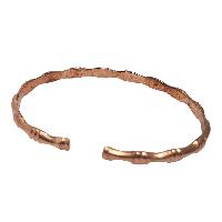 Brass Bracelet Bamboo Design