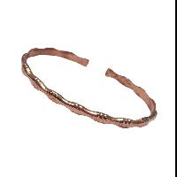 Brass Bracelet Bamboo Design