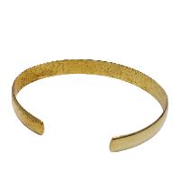 Brass Bracelet With [omph]  Carving