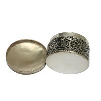 [jewelery Box] With Omph Design And Buddha Eye In Center, [stone Setting]