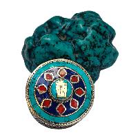[jewelery Box] With Kalachakra Design, [stone Setting]