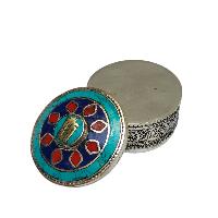 [jewelery Box] With Kalachakra Design, [stone Setting]