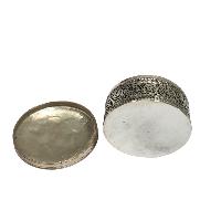 [jewelery Box] With Omph Design And Om In Center, [stone Setting]