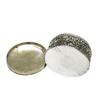 [jewelery Box] With Omph Design And Buddha Eye In Center, [stone Setting]